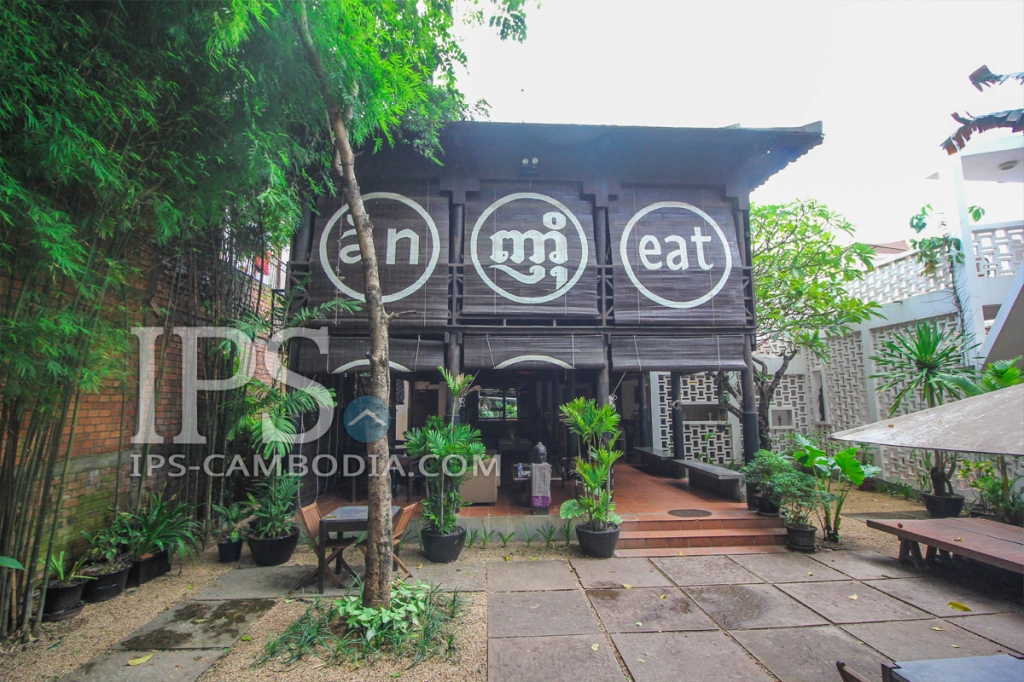 799 SQM Commercial Land or Hotel near Riverside For Sale - Siem Reap
