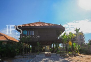 3 Bedroom Wooden House villa for Rent in Siem Reap  thumbnail