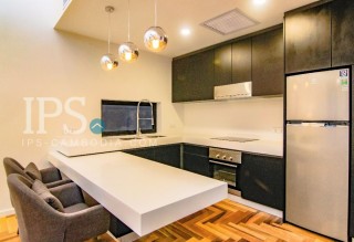 2 Bedroom Duplex Serviced Apartment for Rent - Tonle Bassac- Phnom Penh thumbnail