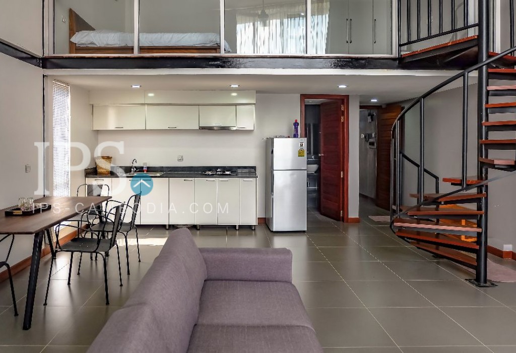 Renovated Loft Apartment For Rent - Toek La Ork, Phnom Penh