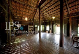 Heritage Wooden House For Rent - Wat Damnak Village, Siem Reap thumbnail