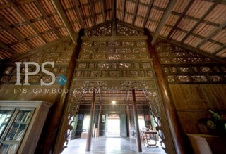 Heritage Wooden House For Rent - Wat Damnak Village, Siem Reap thumbnail