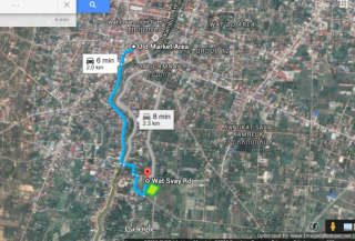 3000 Sqm Land For Sale - Wat Svay, Siem Reap thumbnail