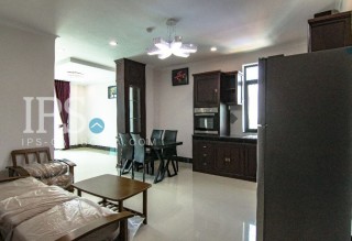 1 Bed Apartment + Study Room for Rent - Boeung Trabek  thumbnail