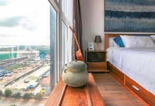 15th Floor 1 Bedroom Condo For Sale - Casa Meridian, Tonle Bassac, Phnom Penh thumbnail