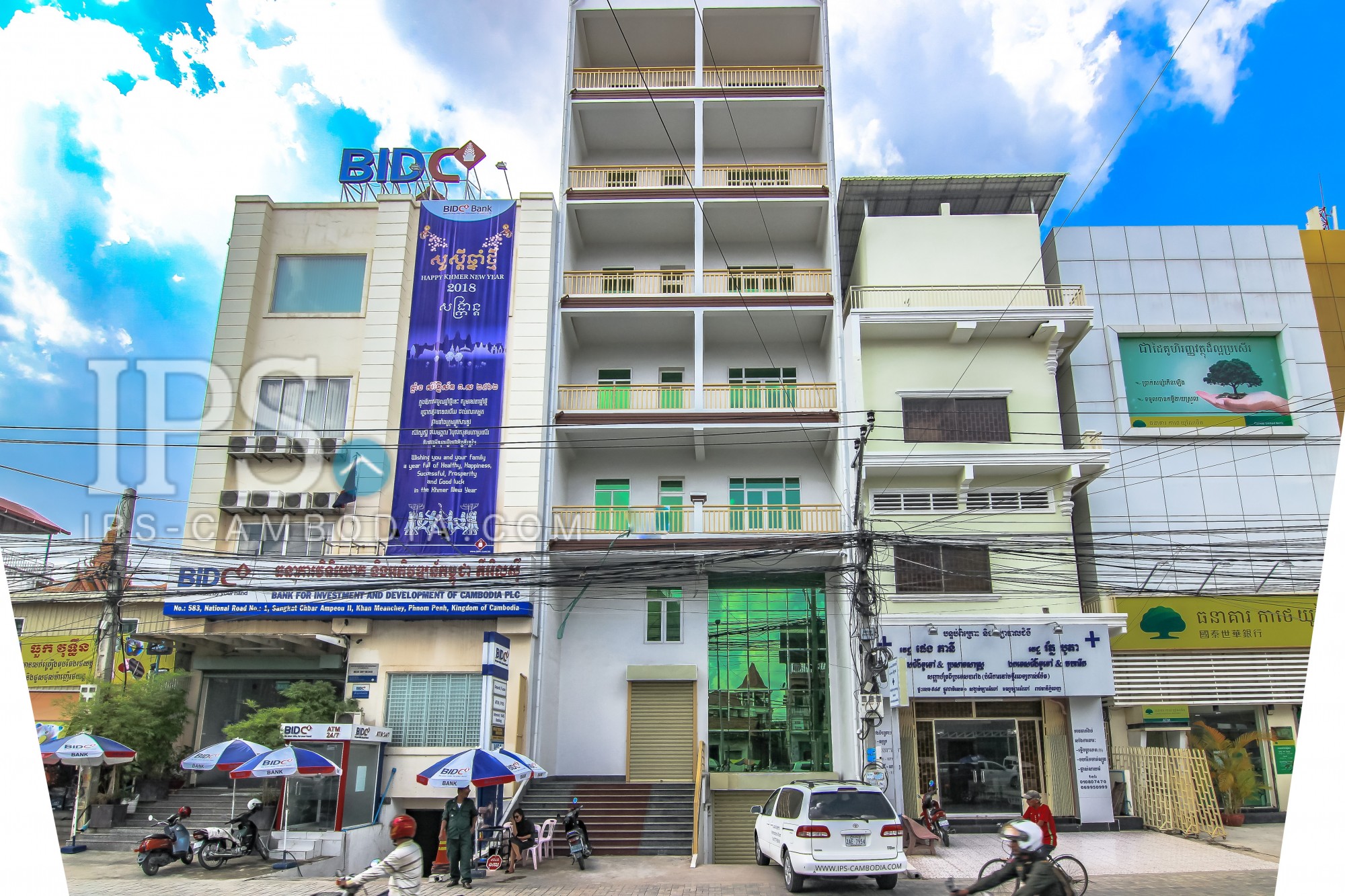 7 Floor Commercial Building For Rent Chbar Ampov Phnom Penh 6915 | IPS ...