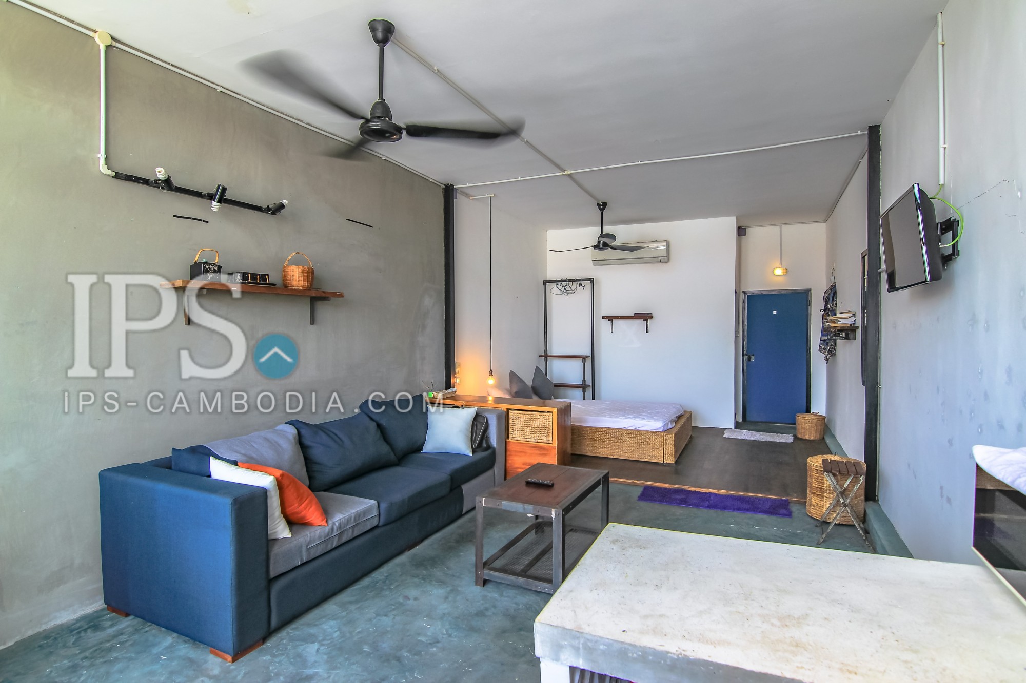 Studio room Apartment For Sale Riverside 7046 IPS Cambodia