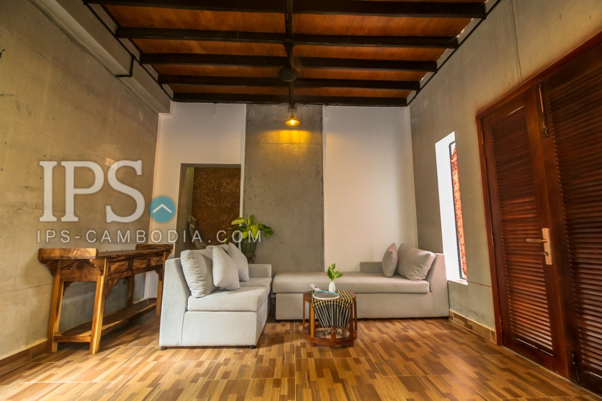 3 Bedrooms Modern Concrete Villa For Rent - Sala Kamreuk, Siem Reap - Image 4