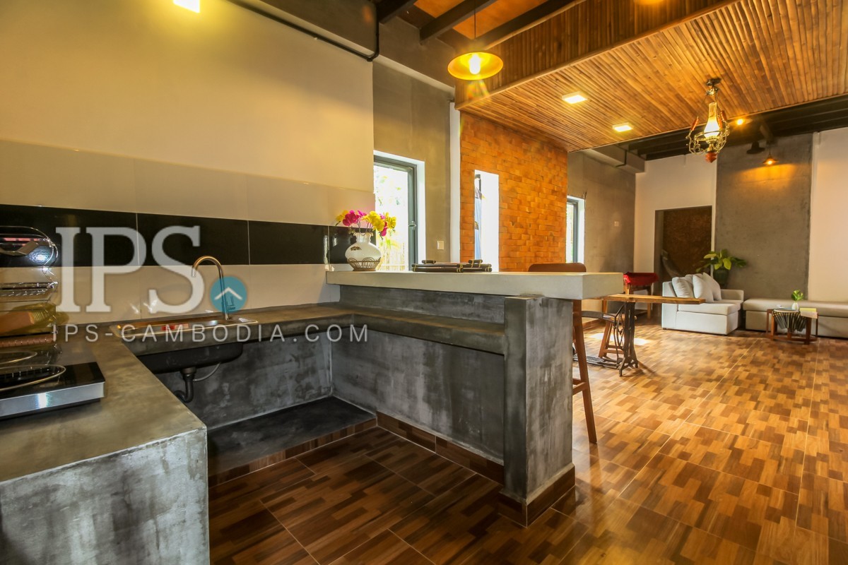 3 Bedrooms Modern Concrete Villa For Rent - Sala Kamreuk, Siem Reap - Image 6