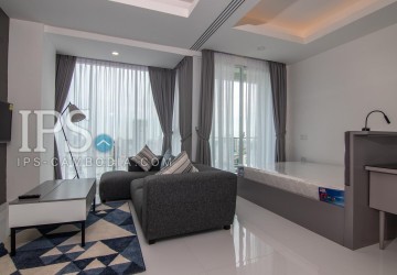 Studio Condo For Rent - Tonle Bassac, Phnom Penh thumbnail