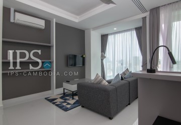 Studio Condo For Rent - Tonle Bassac, Phnom Penh thumbnail