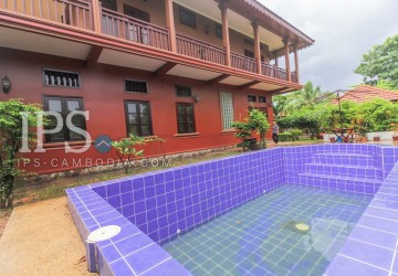 6 Bedroom Wooden Style Villa For Sale - Kouk Chak, Siem Reap thumbnail