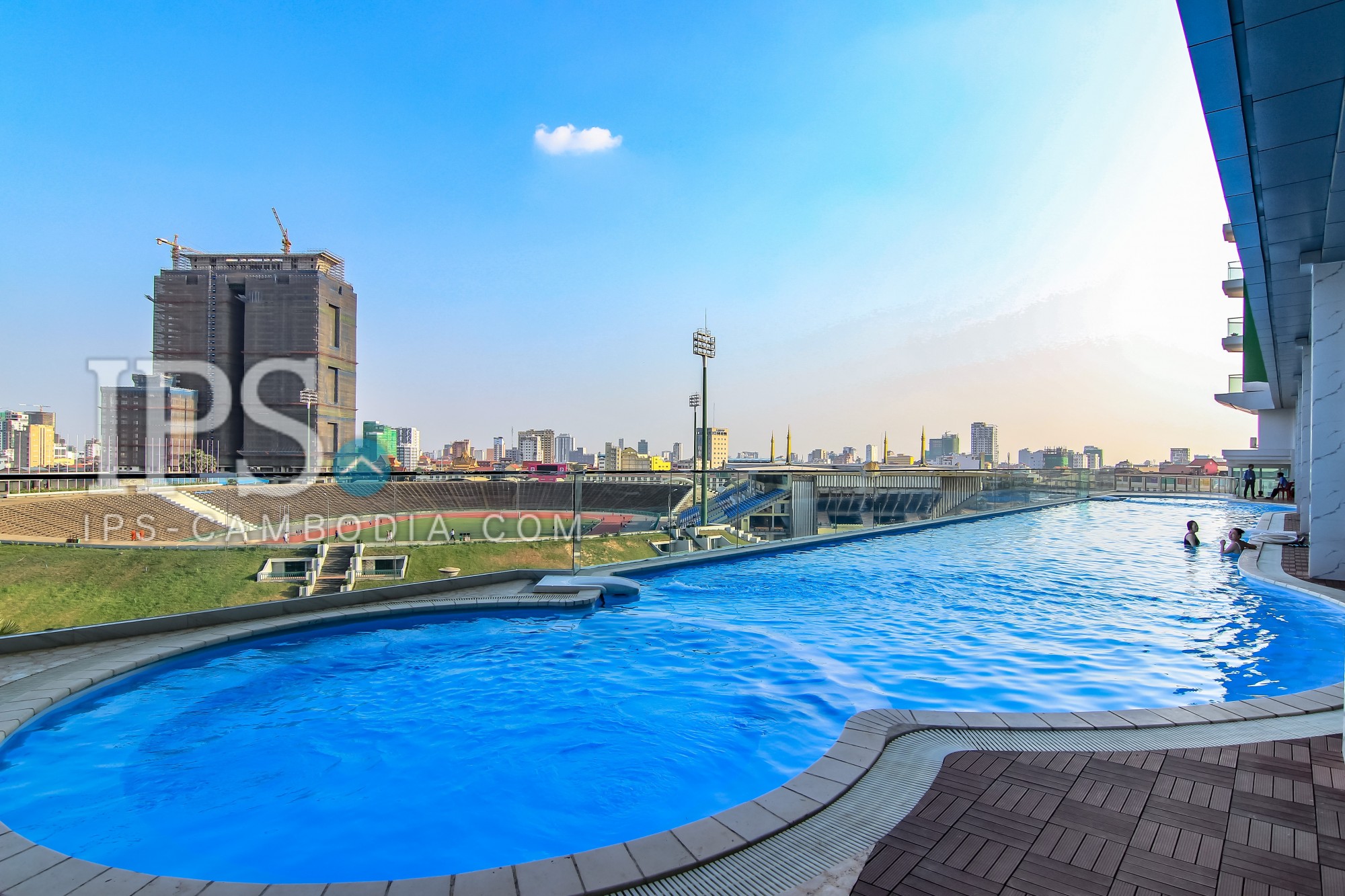 Studio Apartment For Rent Olympia City Phnom Penh 7517 IPS Cambodia