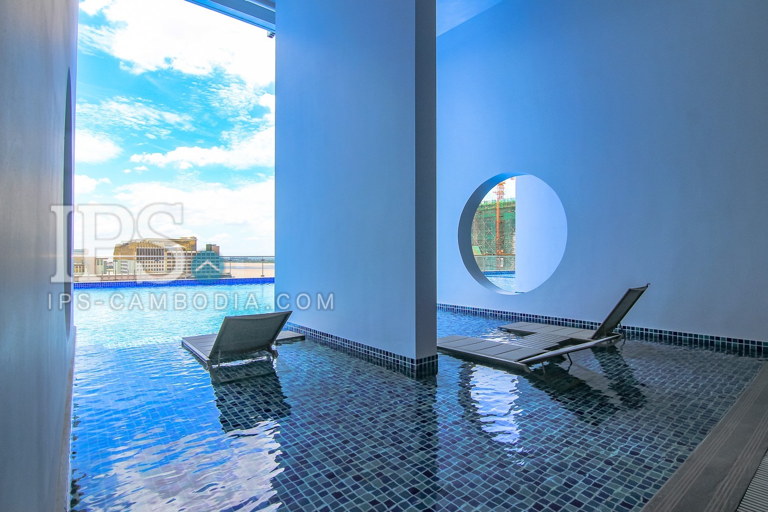 1 Bedroom Condo For Rent- The Bridge, Tonle Bassac, Phnom Penh - Image 13