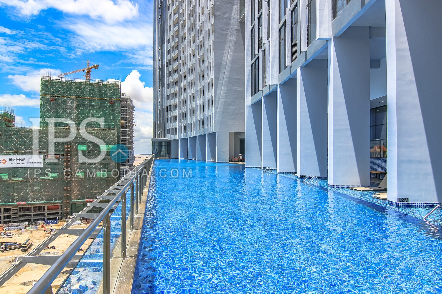 1 Bedroom Condo For Rent- The Bridge, Tonle Bassac, Phnom Penh - Image 14