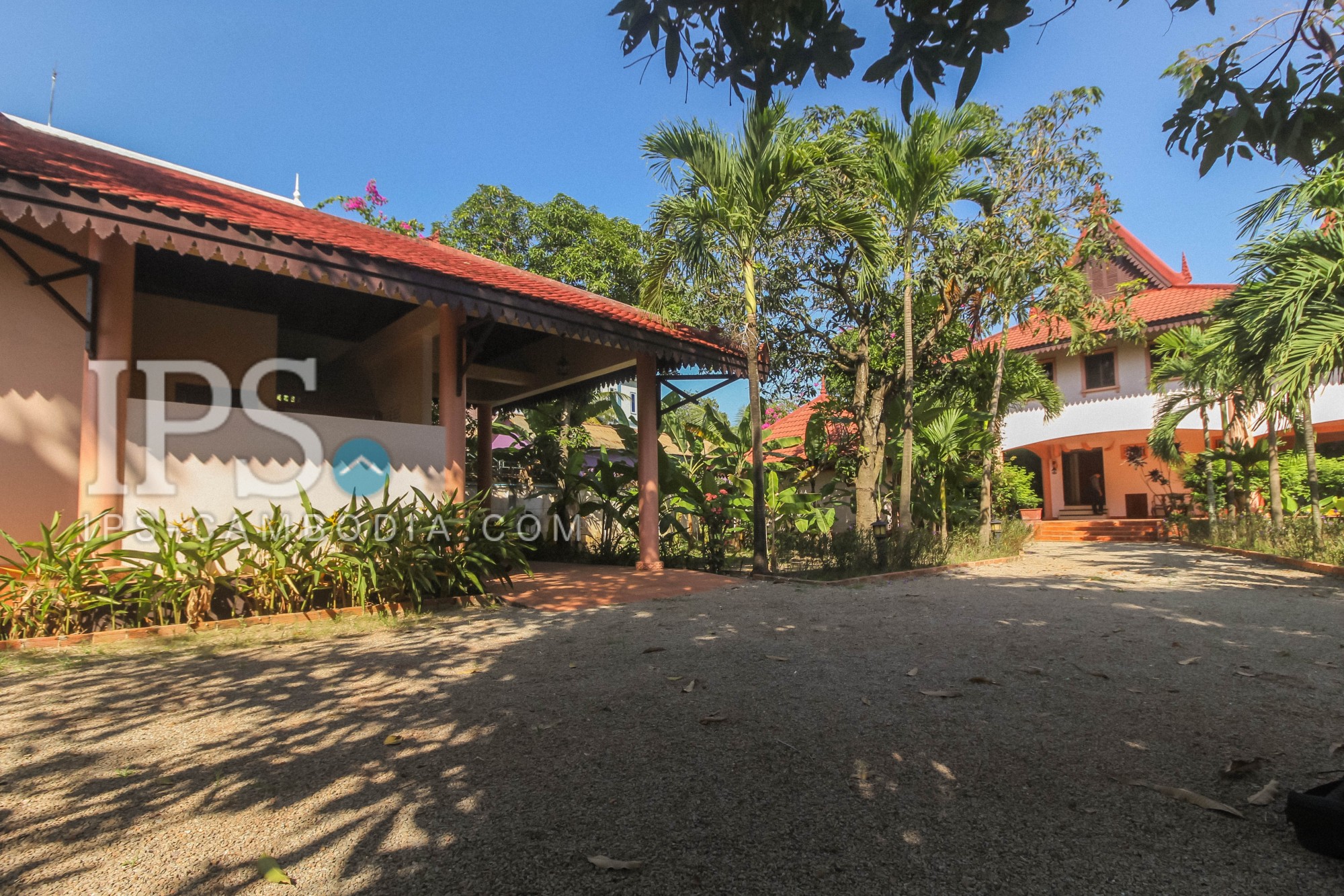 Traditional Khmer House For Rent Svay Dangkum Siem Reap 7644 IPS Cambodia