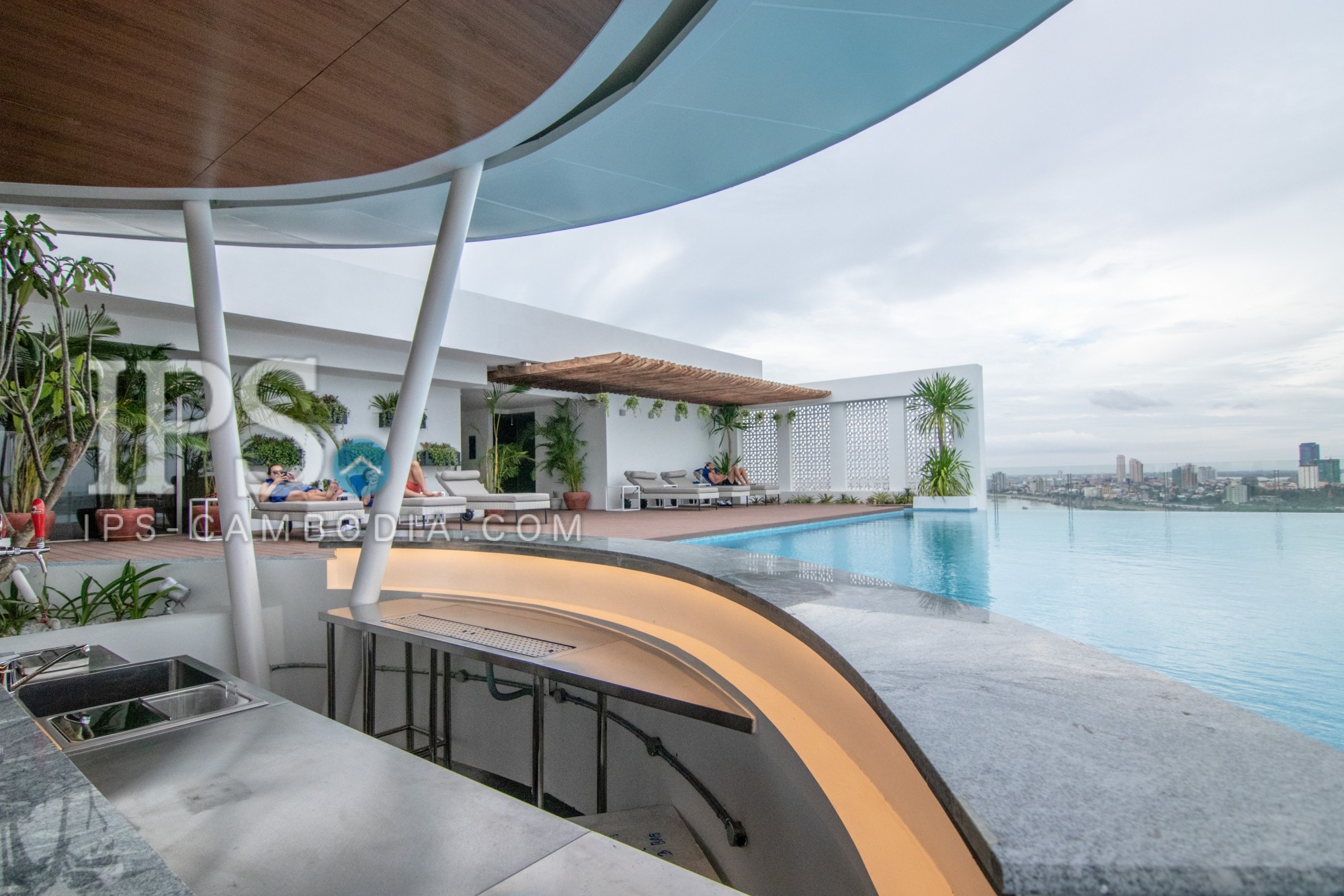 1 Bedroom Serviced Apartment  For Rent - Chakto Mukh, Phnom Penh - Image 13