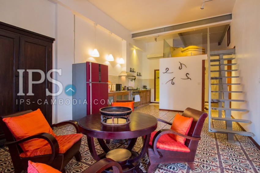 Renovated 2 Bedroom Apartment For Rent - Wat Phnom, Phnom Penh