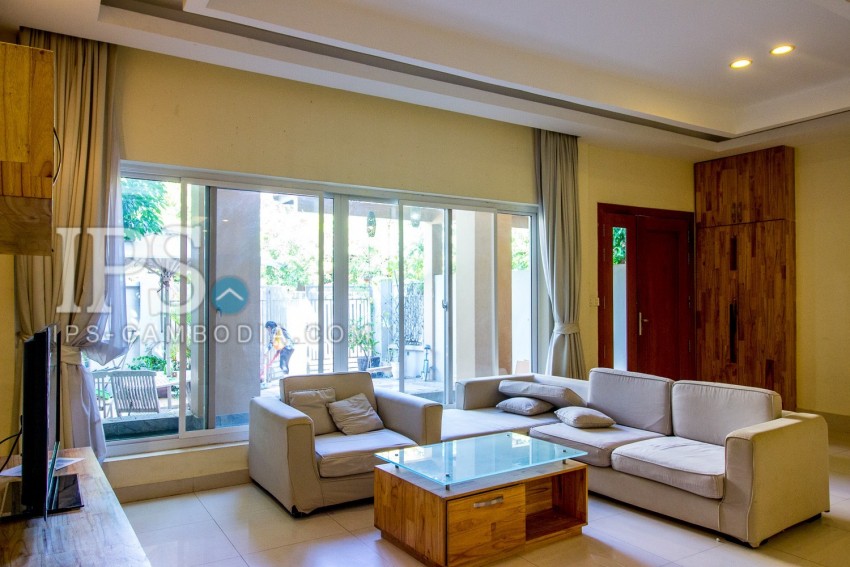 2 Bedroom Twin Villa For Rent- Bassac Garden City, Tonle Bassac, Phnom Penh