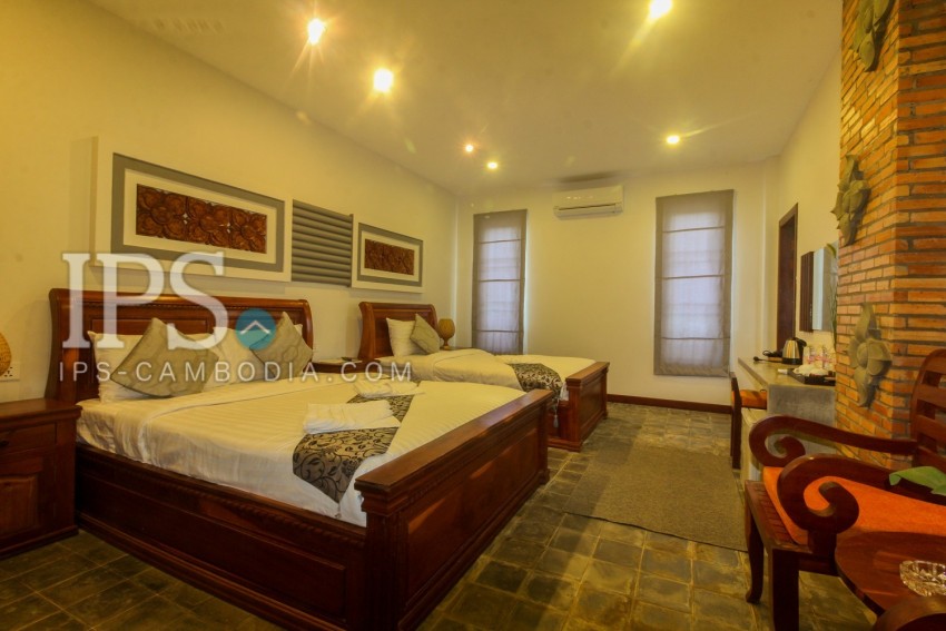 8 Rooms Boutique Hotel For Rent - Sala Kamreuk, Siem Reap