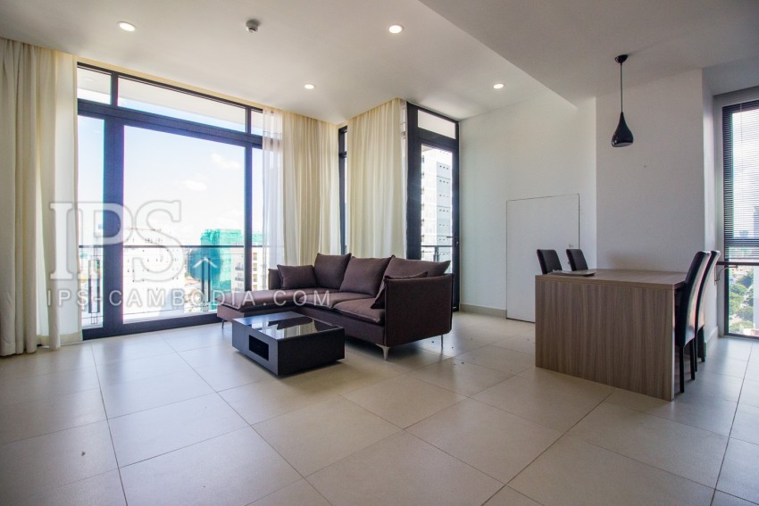 2 Bedroom Condo Unit For Rent - Beoung Riang, Phnom Penh