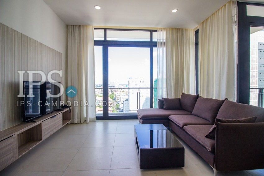 2 Bedroom Condo Unit For Rent - Beoung Riang, Phnom Penh