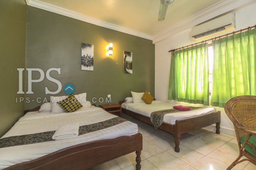 17 Room Guesthouse Business for Rent- Siem Reap