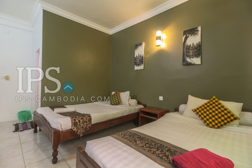 17 Room Guesthouse Business for Rent- Siem Reap