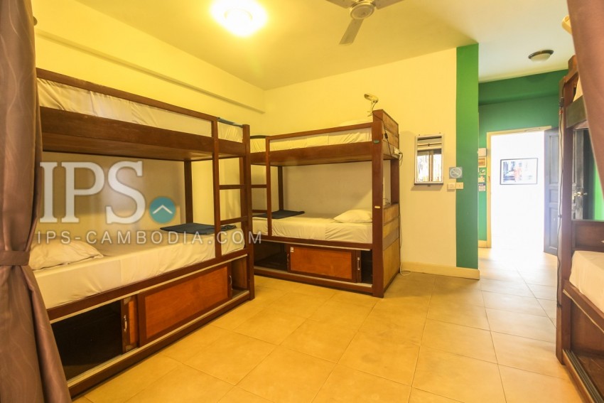 22 Bedrooms Hostel For Sale - Wat Damnak, Siem Reap