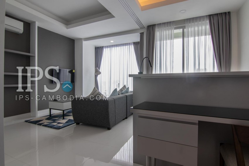 Studio Condo For Rent - Tonle Bassac, Phnom Penh