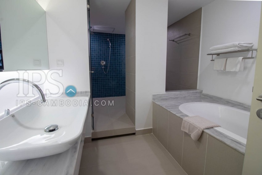 2 Bedrooms Serviced Condo For Rent - Condo 240, Chakto Mukh, Phnom Penh