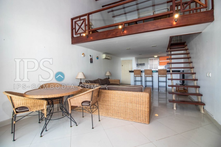1 Bedroom Loft Apartment For Sale - Phsar Chas, Phnom Penh