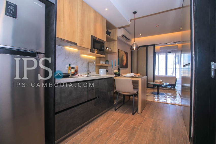 Studio Room Condo For Rent - Tonle Bassac, Phnom Penh 