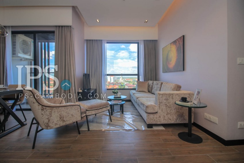 2 Bedrooms Condo For Rent - Tonle Bassac, Phnom Penh