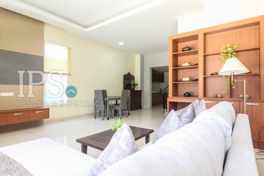 3 Bedrooms Townhouse For Rent in Svay Dangkum, Siem Reap