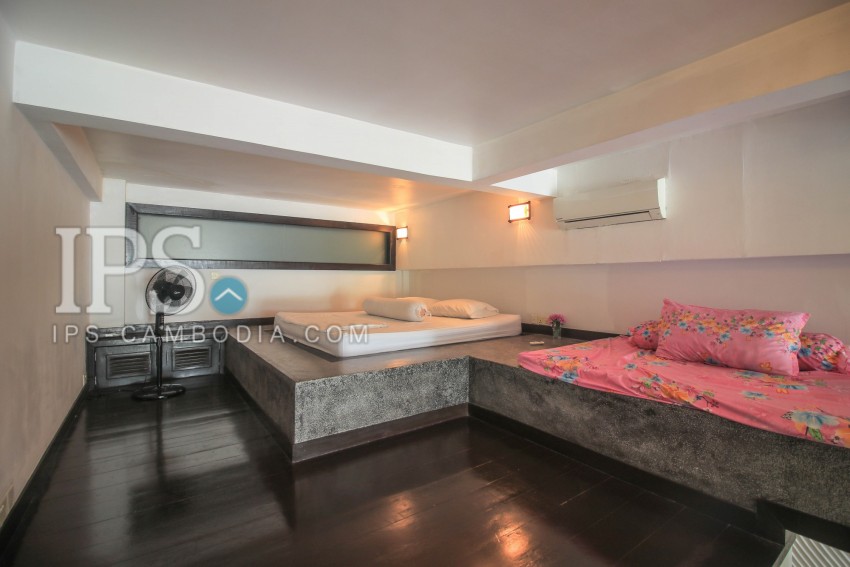 2 Bedrooms Renovated Apartment For Rent - Riverside, Phnom Penh