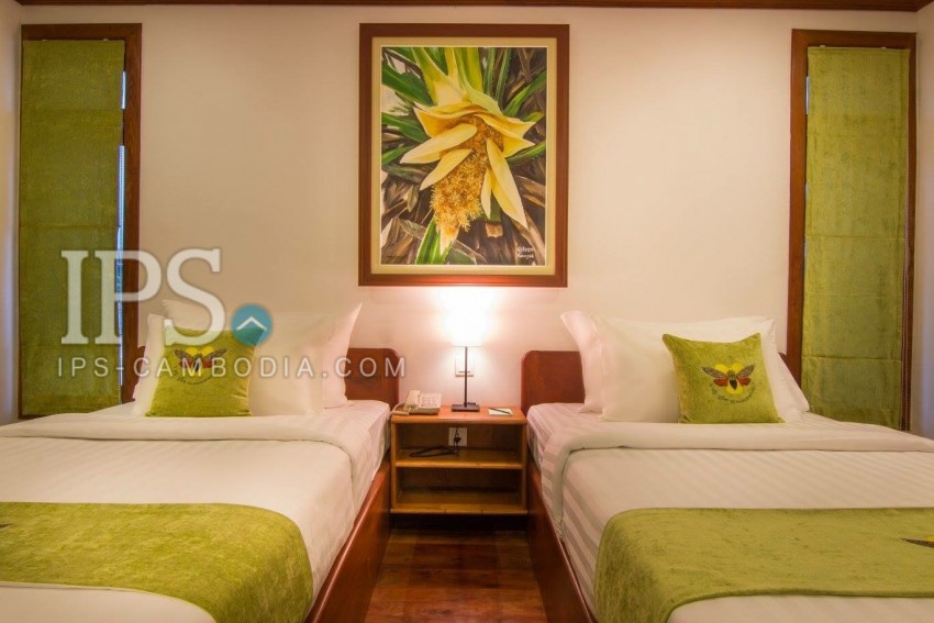 11 Room Boutique For Rent - Night Market Area, Siem Reap