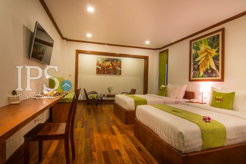 11 Room Boutique For Rent - Night Market Area, Siem Reap