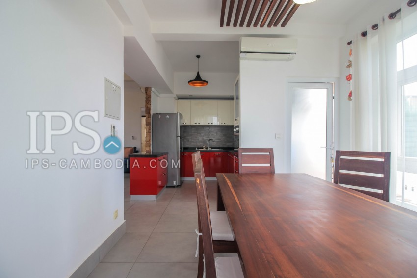 2 Bedroom Serviced Apartment For Rent - Chakto Mukh, Phnom Penh