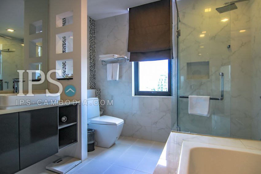 2 Bedroom Serviced Apartment For Rent - Beoung Raing, Phnom Penh