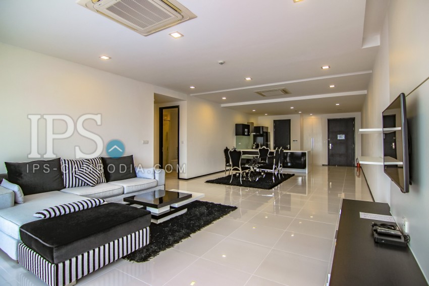 2 Bedroom Serviced Apartment For Rent - Beoung Raing, Phnom Penh