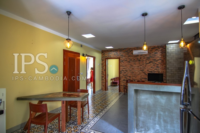 2 Bedroom Serviced Apartment for Rent - Tonle Bassac - Phnom Penh