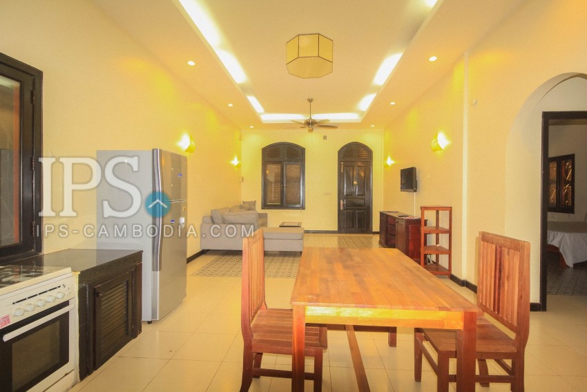 Colonial Style 1 Bedroom Apartment For Rent- Siem Reap