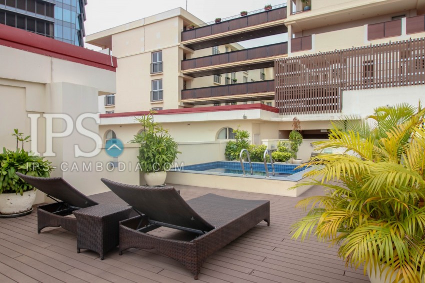 1 Bedroom Serviced Apartment For Rent - Wat Phnom, Phnom Penh