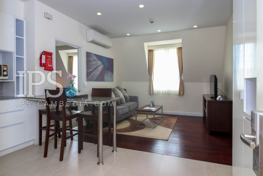 1 Bedroom Serviced Apartment For Rent - Wat Phnom, Phnom Penh