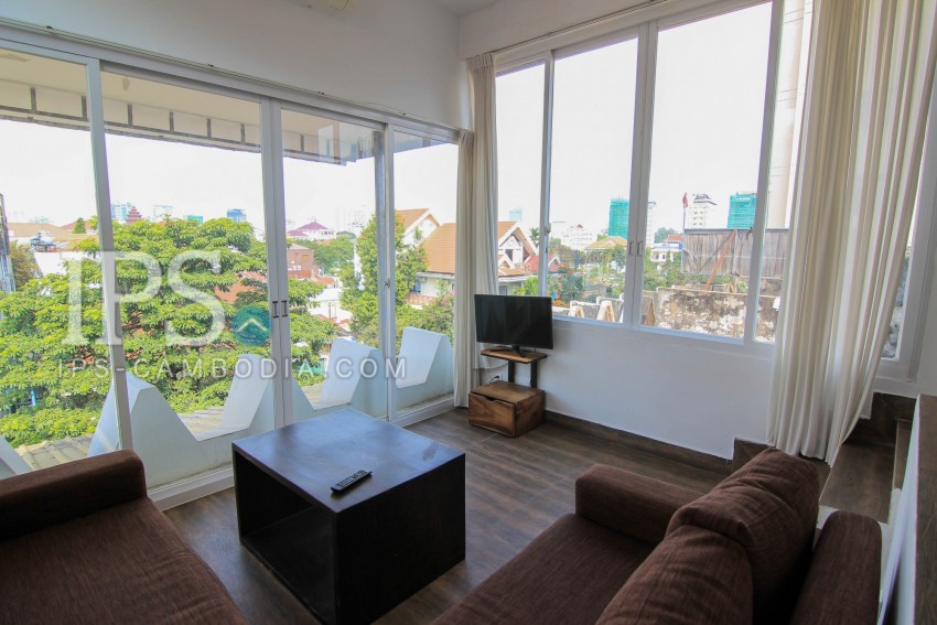 1 Bedroom Renovated Apartment For Rent - Tonle Bassac, Phnom Penh