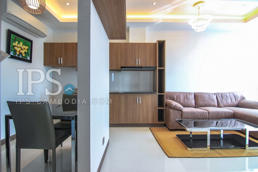 1 Bedroom Serviced Apartment for Rent - Toul Kork 