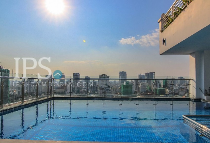 1 Bedroom Serviced Apartment For Rent - Tonle Bassac, Phnom Penh