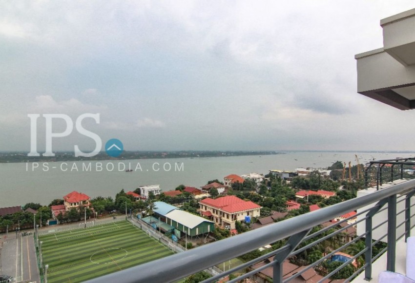 1 Bedroom Penthouse With Riverviews For Rent Chroy Changvar 6380 | IPS