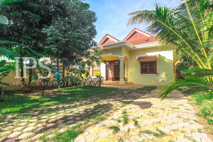 3 Bedroom House  For Rent - Svay Dangkum, Siem Reap